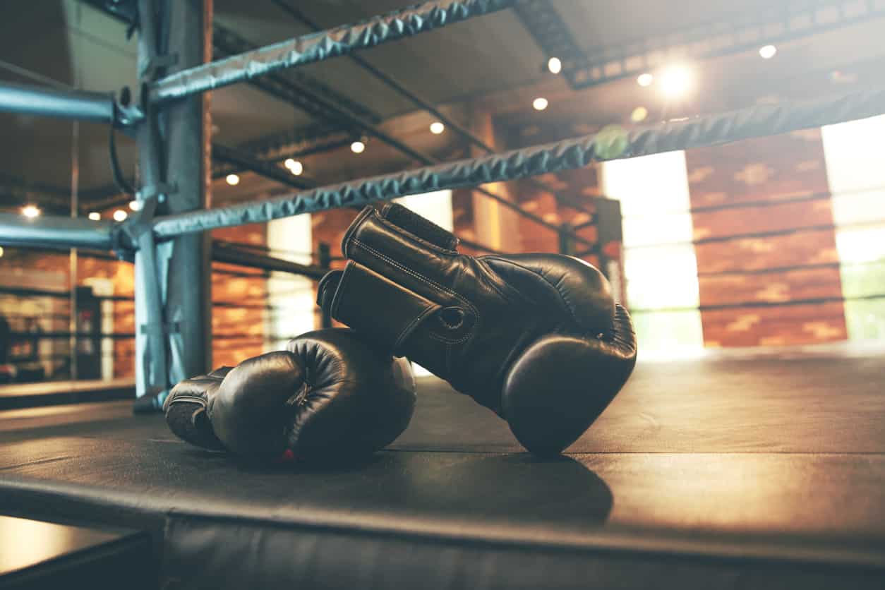Séance d’entraînement de boxe
